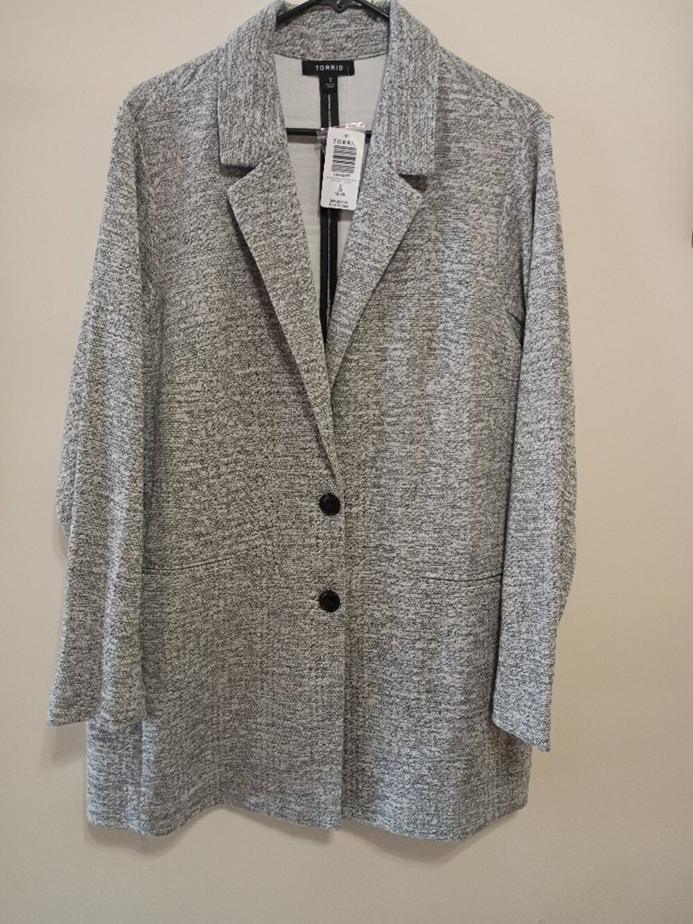 Torrid Studio Double Knit Boyfriend Blazer Size 2X New with tags